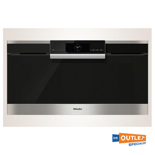 Miele H6890BP temiz çelik 90 cm ankastre kombi fırın 220V - 60hz