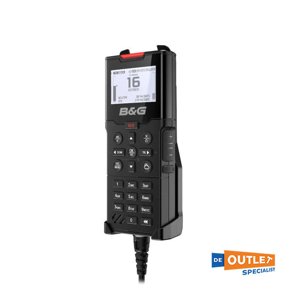 B&G H100 wired remote handset for V100 blackbox VHF - 000-15650-001
