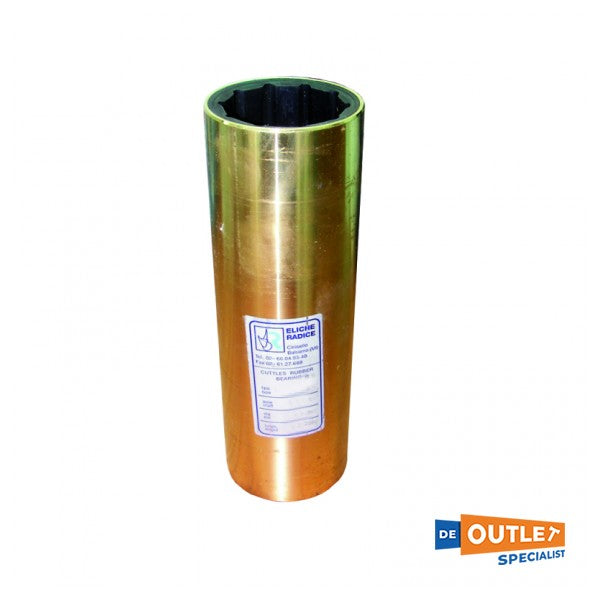 Allpa bronze schroefas lager met rubber 1'7/8 inch