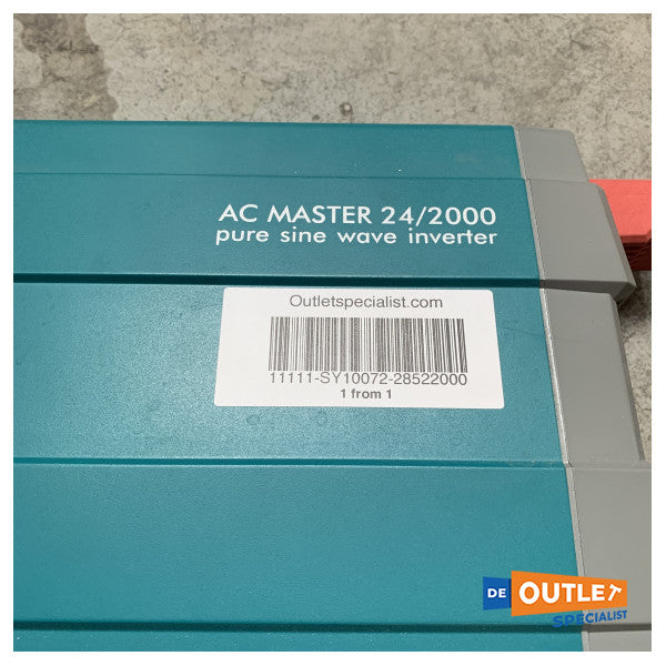 Mastervolt AC-Master 24V | 2000W μετατροπέας ημιτονικού κύματος 110V - 28522000