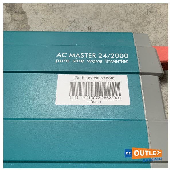Mastervolt AC-Master 24V | 2000W sinus omvormer 110V - 28522000
