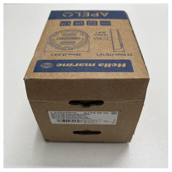 Підводний світильник Hella Apelo A2 RGB 30W бронза/біла лінза - 2LT 016 148-102