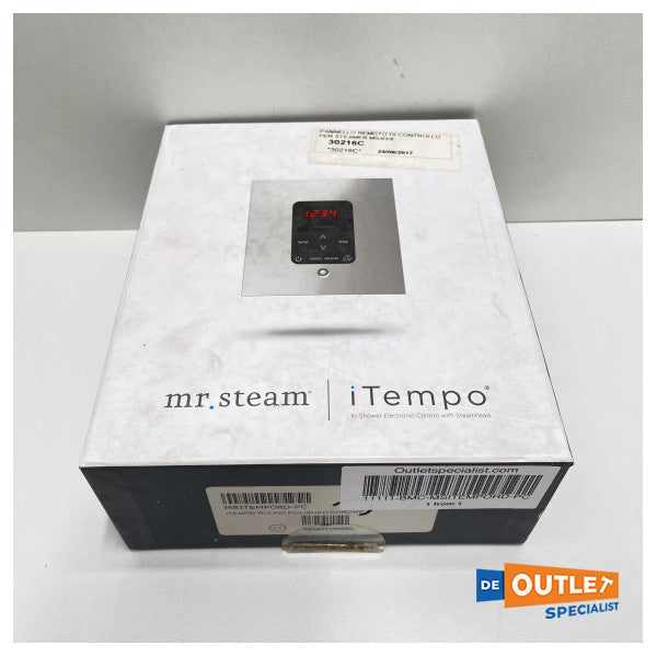 Mr Steam MSITEMPORD-PC round steam shower controller