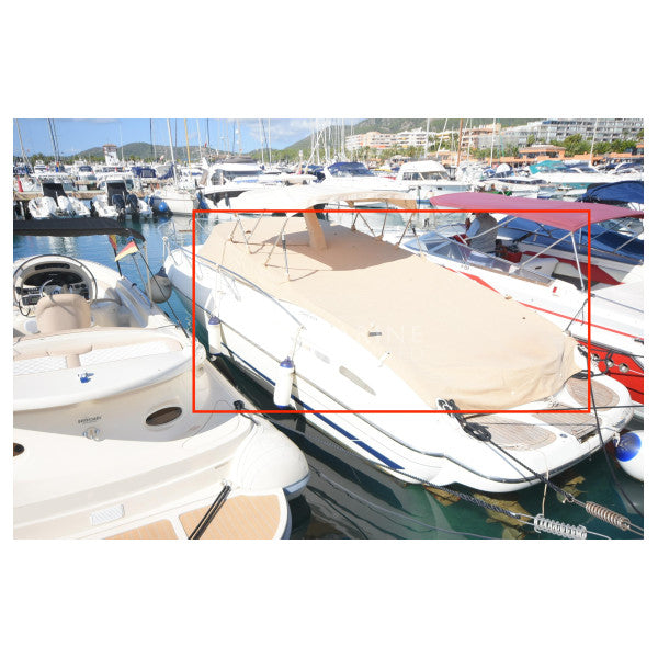 Cranchi CSL 28 покривало за кокпита бежово - 33952095