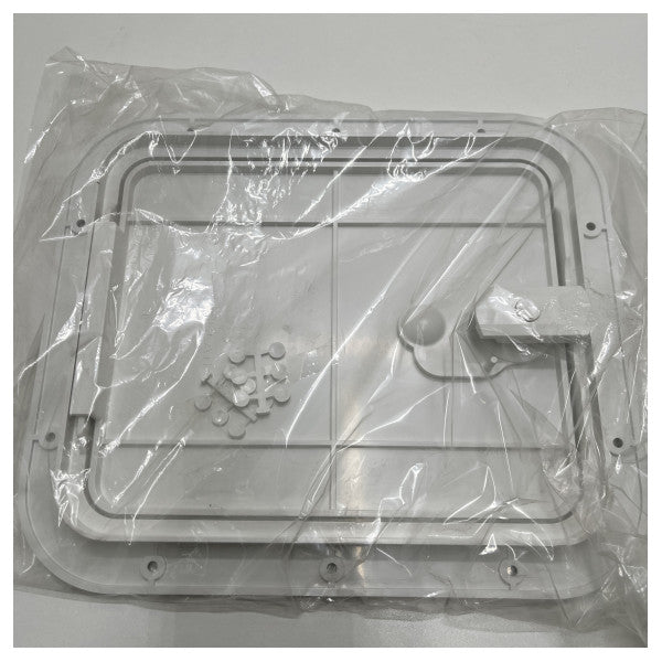 Osculati white inspection hatch 305 x 355 - 20.302.20