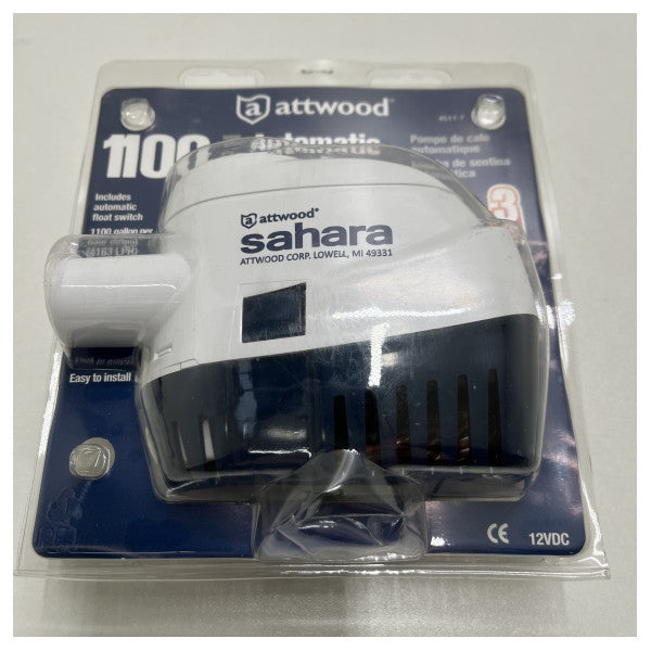 Attwood Sahara series 1100 automatic bilgepump 50L/min 12V - ATW4511-7