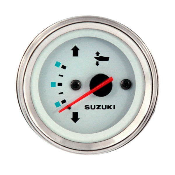 Suzuki White Outboard Engine Trim Display - 34800-93J11