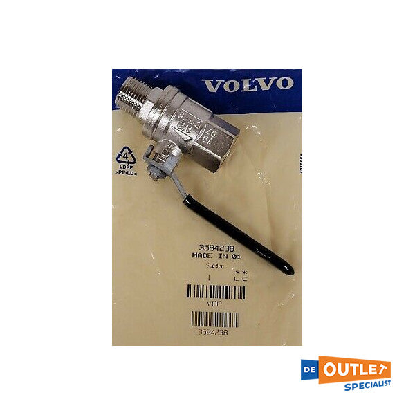 Volvo Penta hot water outlet faucet - 3584238