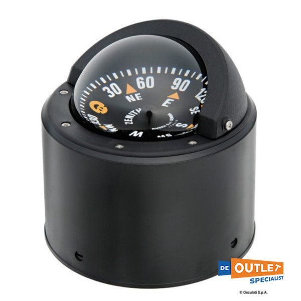 Riviera BZ3 υγρή πυξίδα μαύρη επιφανειακή 12/24V