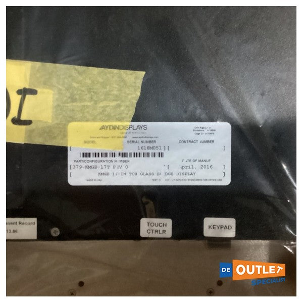 Aydin KMGB 17T 17-инчов морски дисплей - 379-KMGB-17T