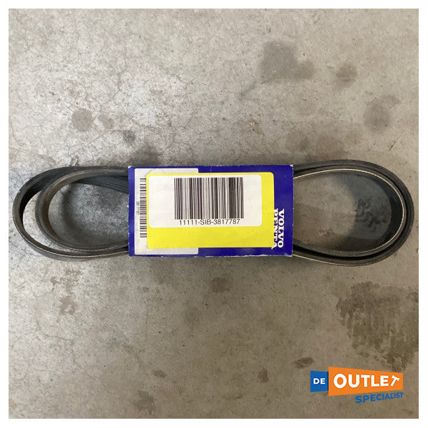 ボルボペンタコンプレッサーベルトブラック - 3817787