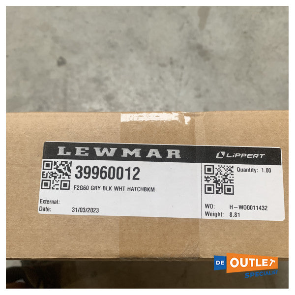 Lewmar Flush Size 60 2G オープニングハッチ 507 x 507 mm - 39960012