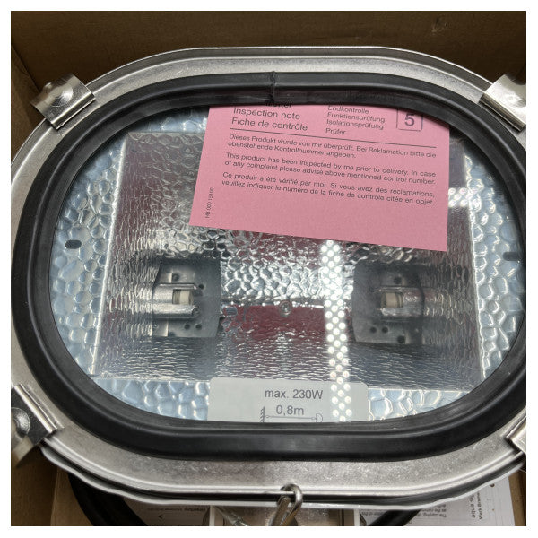 アクアシグナルGlamoxハロゲン投光器230V - 1076060000