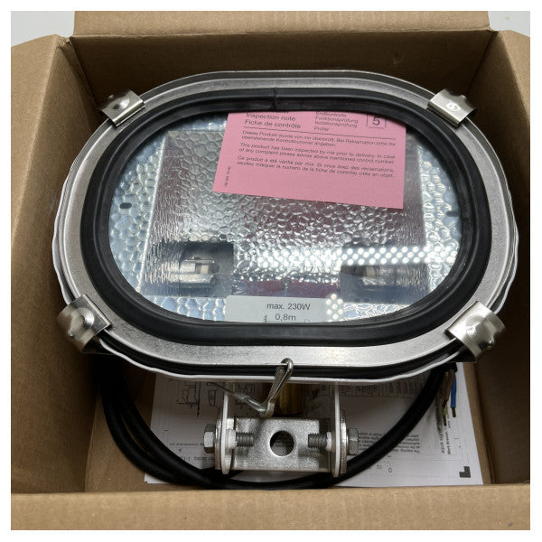 アクアシグナルGlamoxハロゲン投光器230V - 1076060000