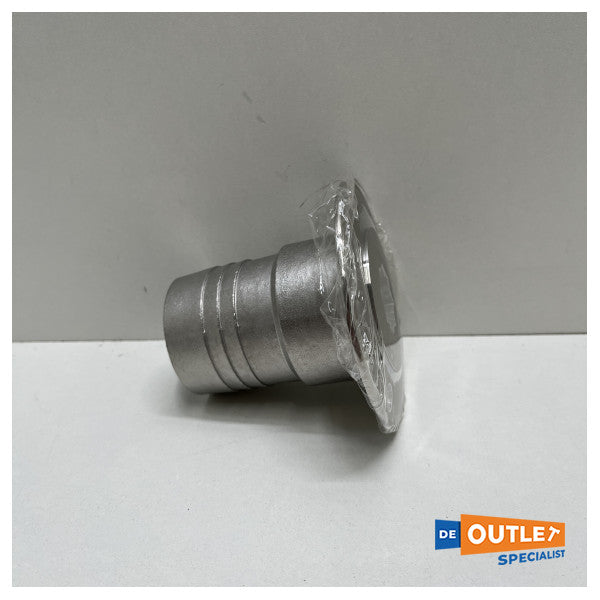 Waste water outlet stainless steel 38 mm