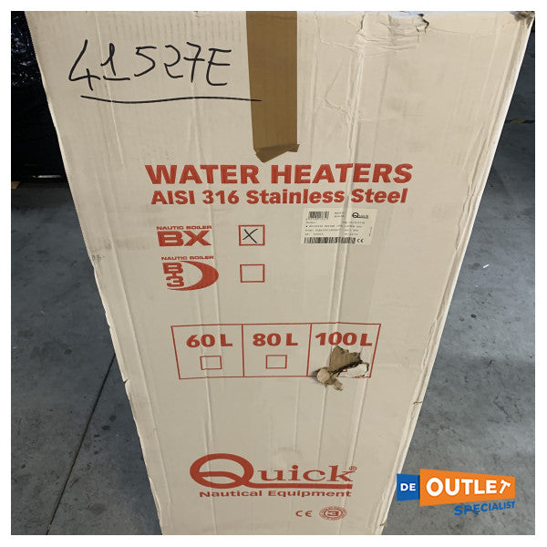 Calentador de agua de acero inoxidable BX100 100L 1200W 230V - FLBX10012S00A05