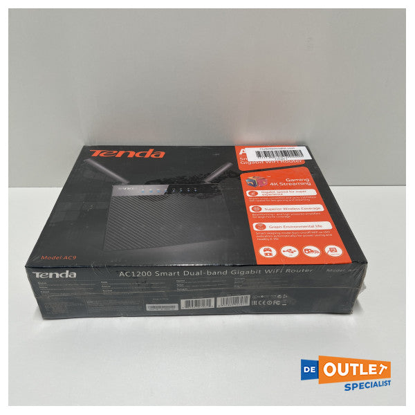 Tenda AC1200 Smart Dual-band gigabit Wifi router - ERT429502000