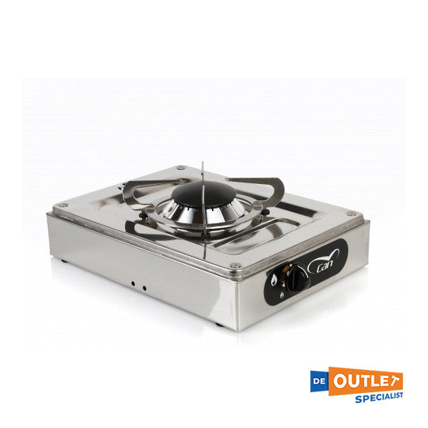 CAN stainless steel 1-burner gas stove - FN1330