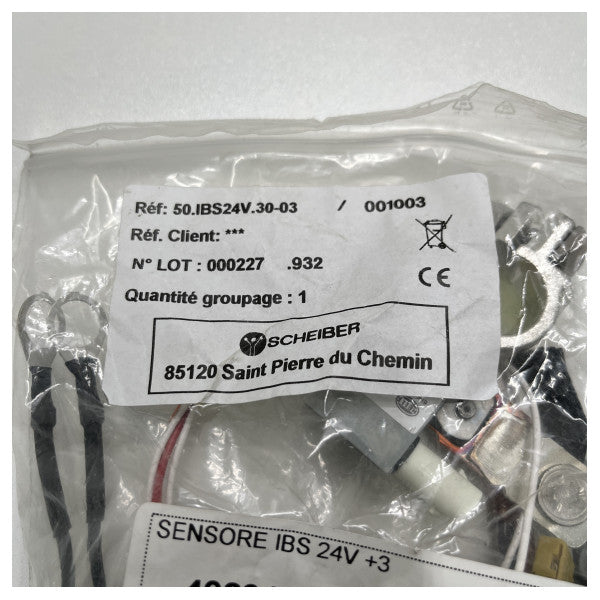 Scheiber IBS 24V battery sensor 3 function - 50.IBS24V.30-03