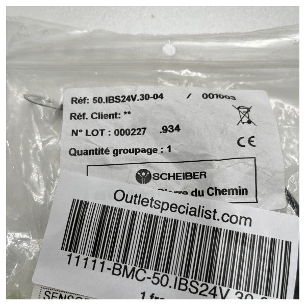 Scheiber IBS 24V batterisensor med 4 funktioner - 50.IBS24V.30-04