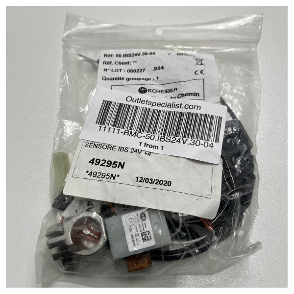 Scheiber IBS 24V batterisensor med 4 funktioner - 50.IBS24V.30-04