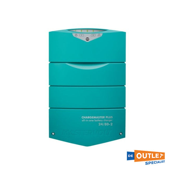 Mastervolt ChargeMaster Plus 24V | 80 Ampere | 2 Ausgang Batterieladegerät - 44320805