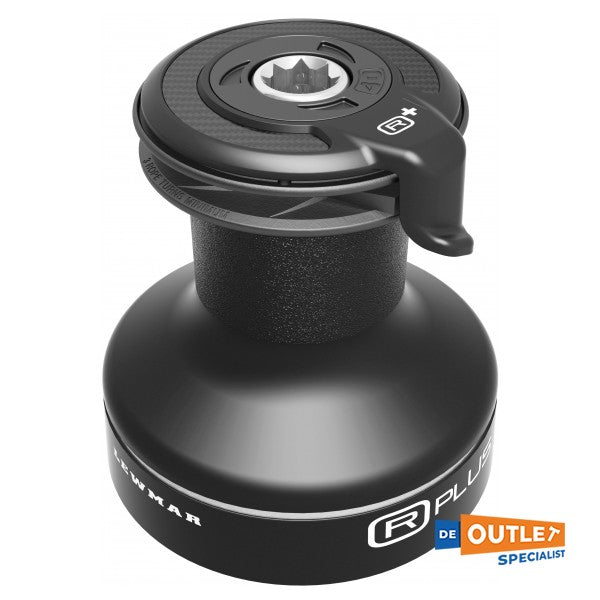 Lewmar EVO 65 ST RACE 2-växlad självstängande lap winch svart - 49965055