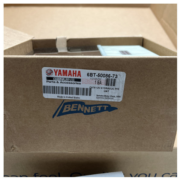 Bennett hydraulic trim tab set without control 18 x 12 - BNTNIM1812
