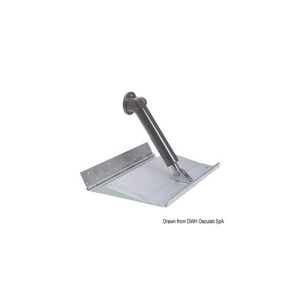 Osculati hydraulische trim tabs stainless steel 900 x 300 mm - 51.534.03