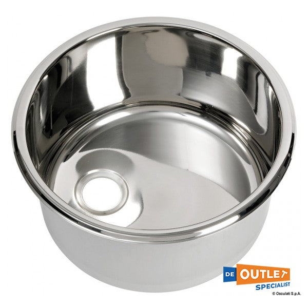 Osculati sudoper od nehrđajućeg čelika okrugli 330 x 180 mm - 5018736