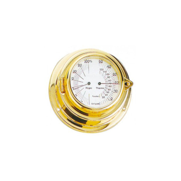 Barostar 125 mm termo-hygrometer i brons - 5353023