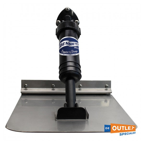 Bennett automatisches Trimmklappen-Kit Edelstahl 250 x 250 mm