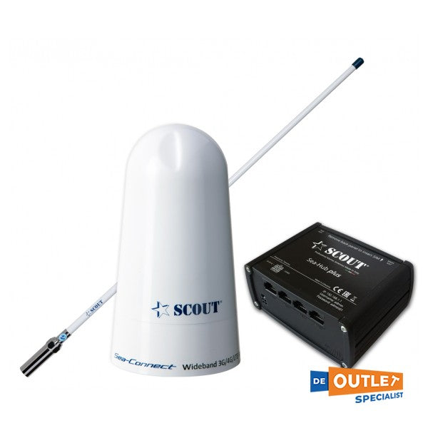 Scout on-board 4G + wifi antenne system complete plus