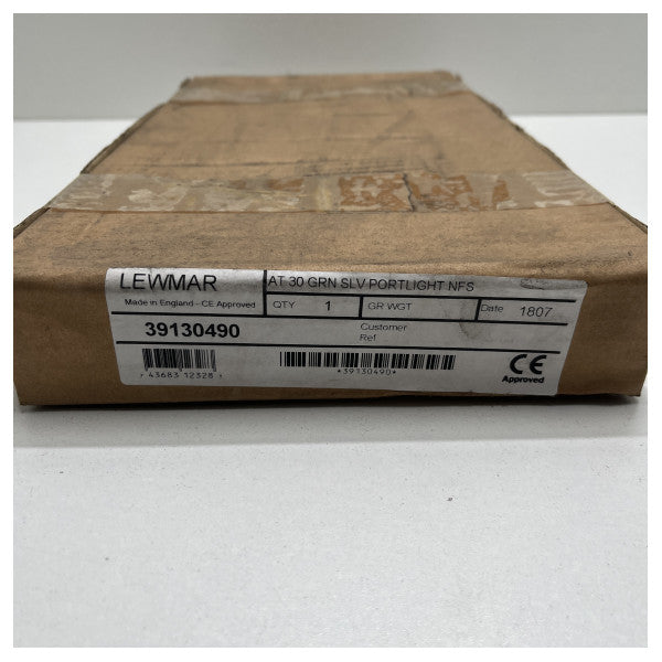 Lewmar Atlantic Size 30 alumiininen avattava luukku 400 x 200 mm - 39130490