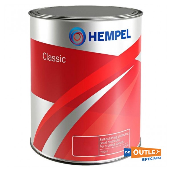 Hempel Classic Antifouling rot 0,75 L - Polyester, Holz, Schichtholz und Stahl