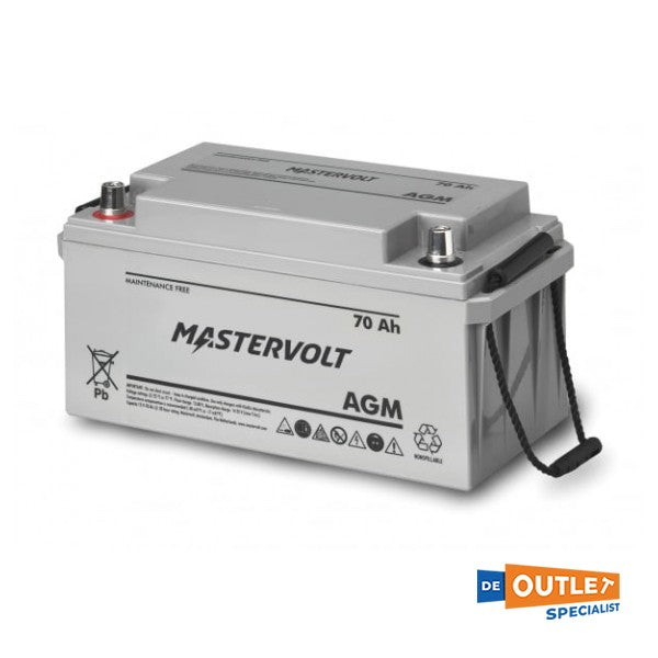 Mastervolt 12V/70 Ah AGM battery/accu - 62000700