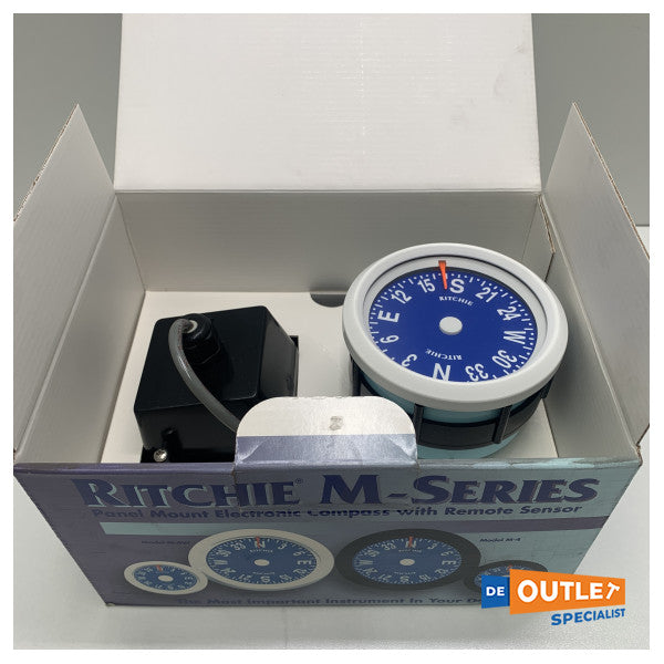 Ritchie M4 electric digital compass white 75 mm