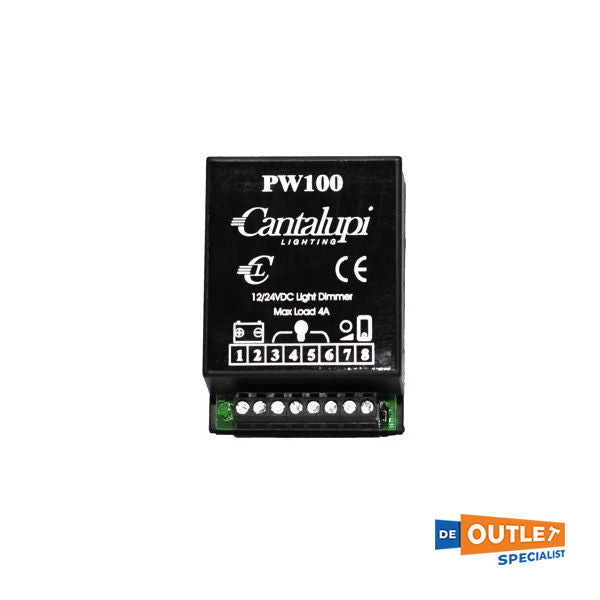 Cantalupi PW100 Modular Dimmer 12/24V - 4A