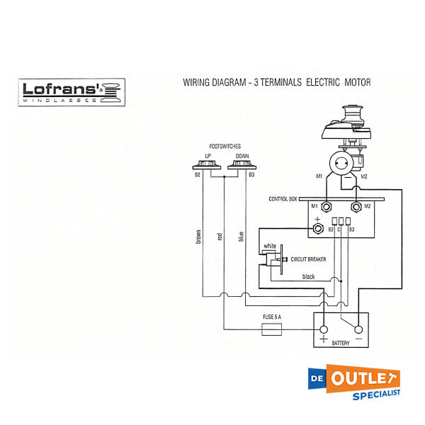 LOFRANS SIDHOR STROLNI KONTROZ 700 - 1000 - 1200W 24V - CB120012