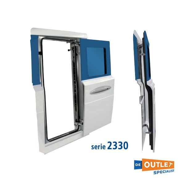 Opacmare series 2330 semi-automatic pantograph door - 2330.48
