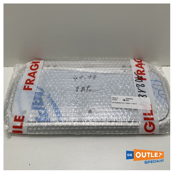 Integración de Goiot 41.17 Danger de aluminio 421 x 176 mm - 73102124