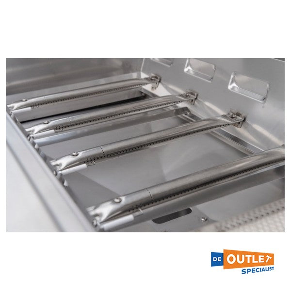 شواية كيتشن ايد 4 شواية غاز من الفولاذ المقاوم للصدأ ذات 4 شعلات من كيتشن ايد 90 سم 740-0781