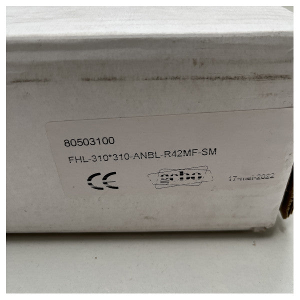 Gebo Flushline 310 * 310 aluminium dekluik - FHL-310*310-R42MF-SM