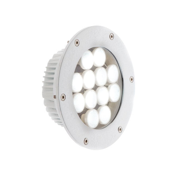 Foresti Suardi 8800.C 3200K power LED deck light aço inoxidável