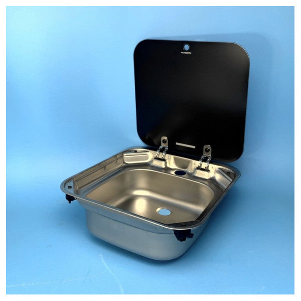 Dometic Smev stainless steel sink with lid 420 x 370 mm - 9600029460