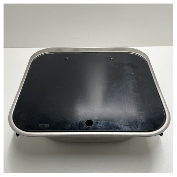Dometic Smev stainless steel sink with lid 420 x 370 mm - 9600029460