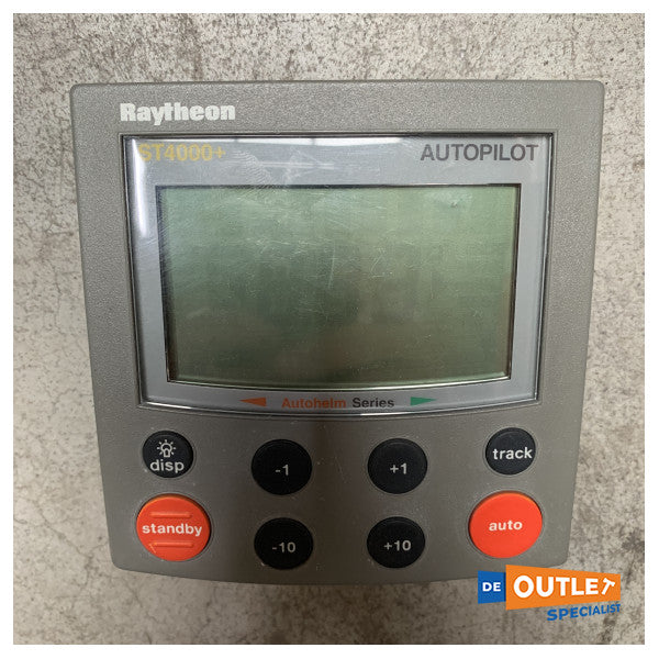 Raymarine Raytheon ST4000+ autopilot control display used - A12008