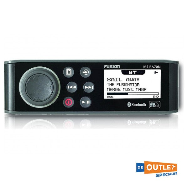 Fusion RA70N マリンラジオ FM/USB/Bluetooth/NMEA2000 - 010-01516-11