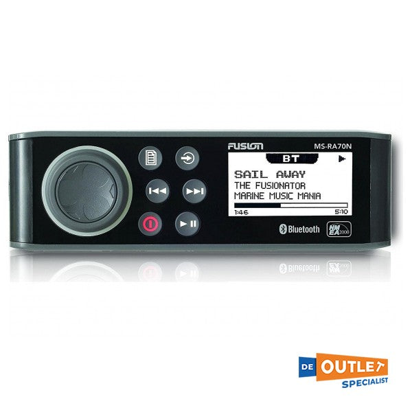 Fusion RA70N marine radio FM/USB/Bluetooth/NMEA2000 - 010-01516-11