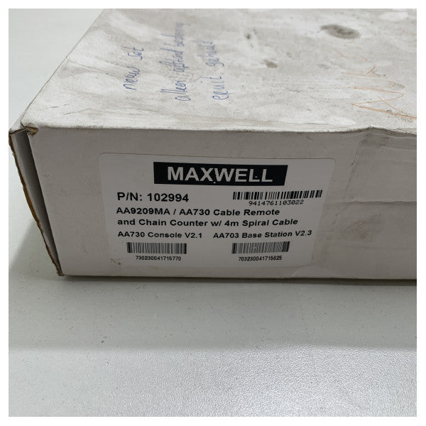 Базова станція та блок керування дистанційного анкерного кріплення Maxwell - AA9209MA